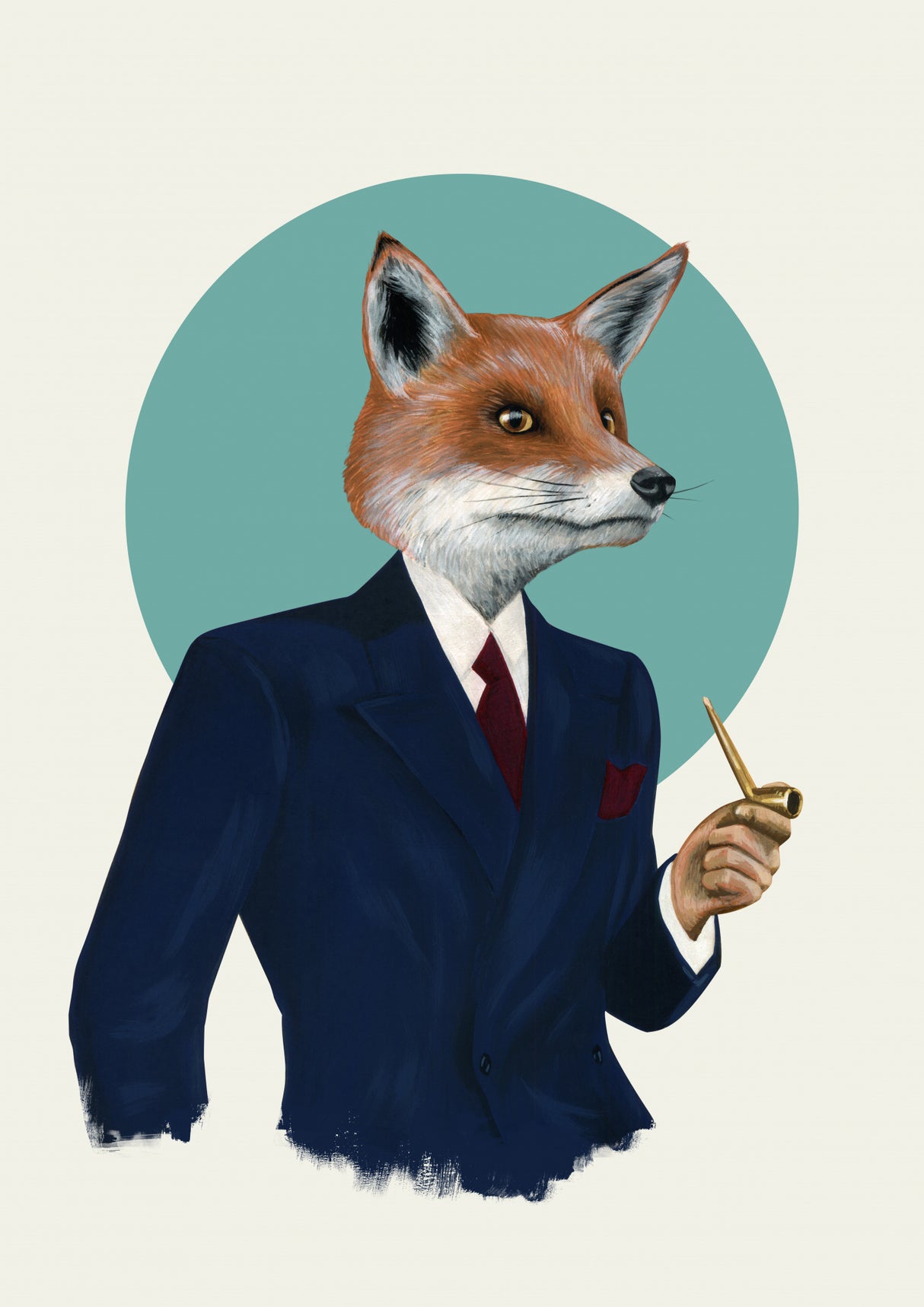 Mr Fox Poster och Canvastavla