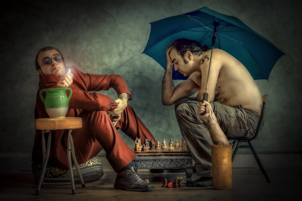Chess Poster och Canvastavla