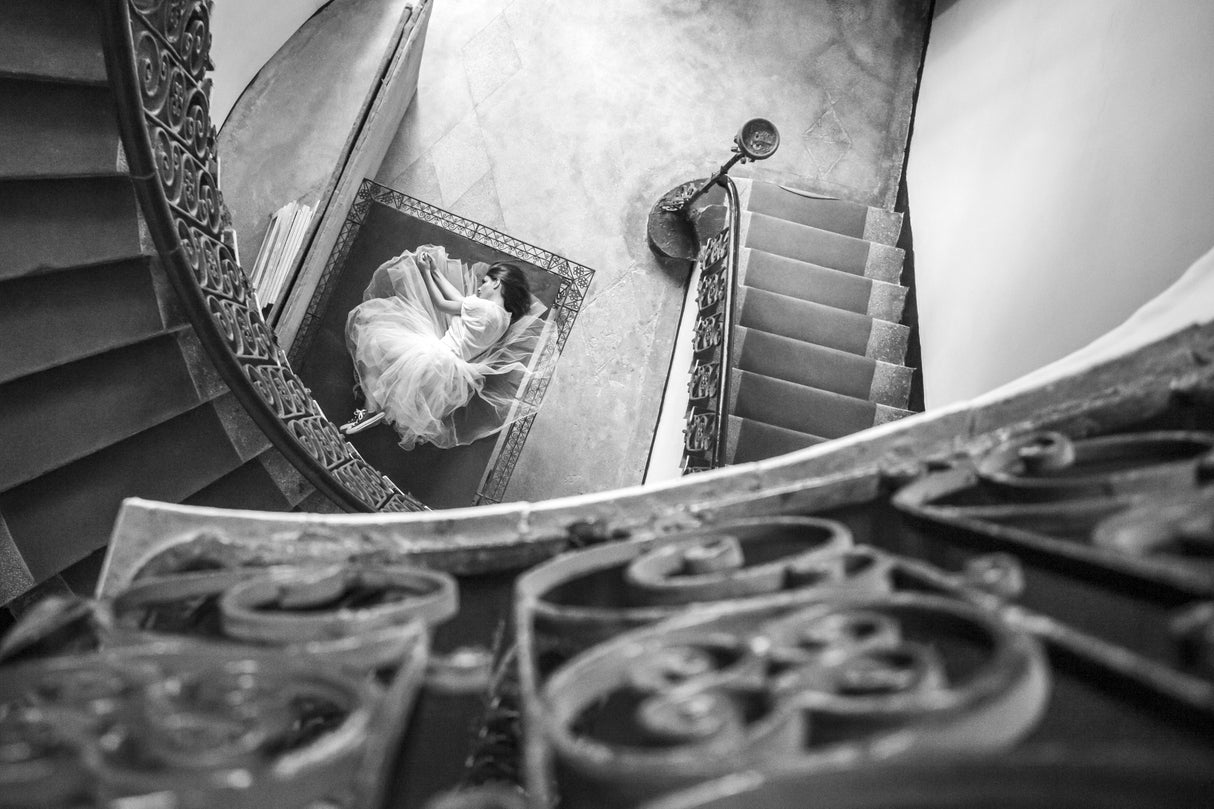 Down in a world of stairs Poster och Canvastavla