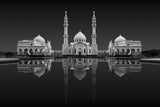 White mosque Poster och Canvastavla
