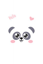 Kawaii Panda Poster och Canvastavla