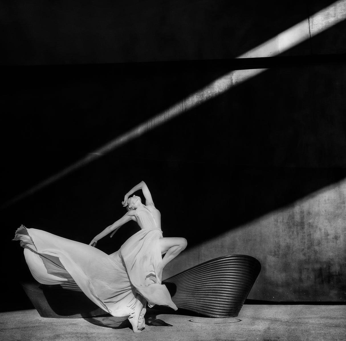 Dancing with the light Poster och Canvastavla