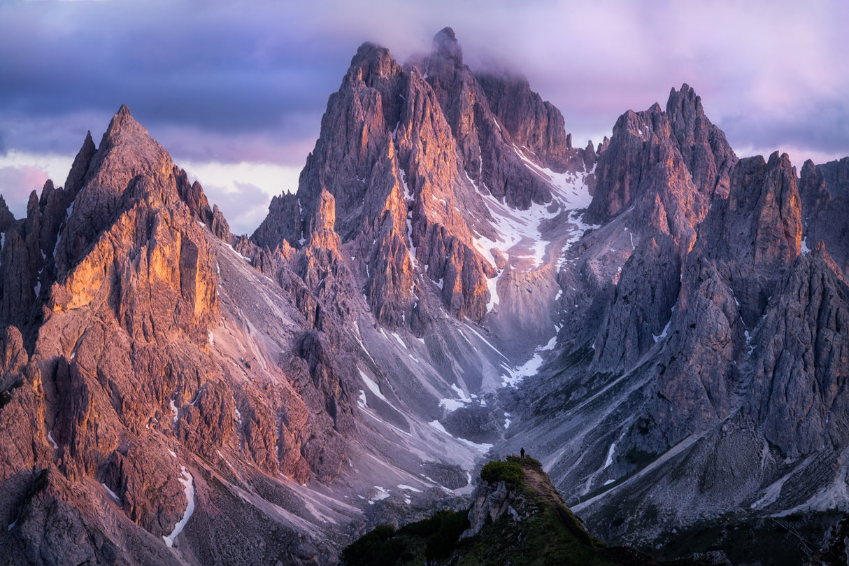 Dolomite Peak Poster och Canvastavla
