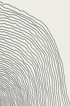 Boho Lines Series #7 Poster och Canvastavla