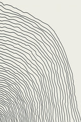Boho Lines Series #7 Poster och Canvastavla