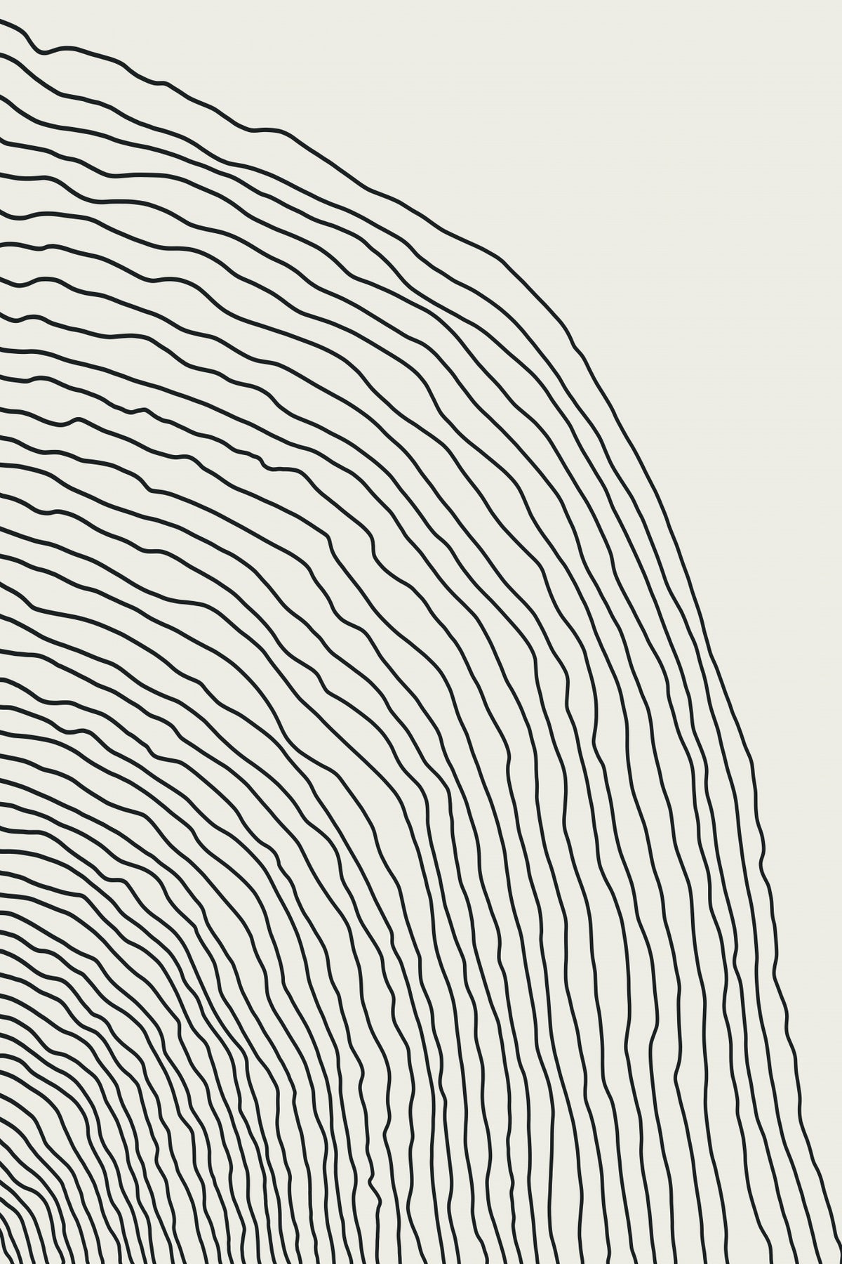 Boho Lines Series #7 Poster och Canvastavla