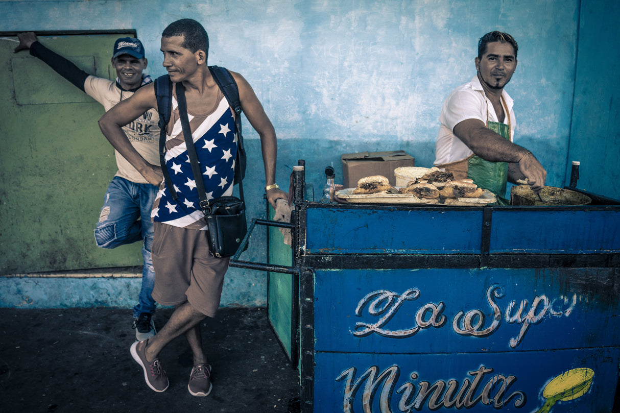 Street food Poster och Canvastavla