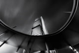 The curve and the building Poster och Canvastavla