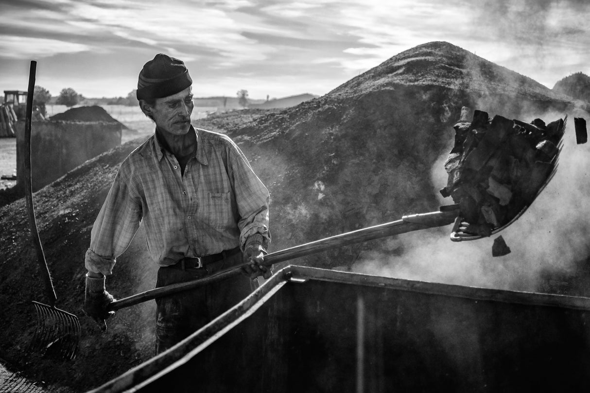 Charcoal Burner Poster och Canvastavla