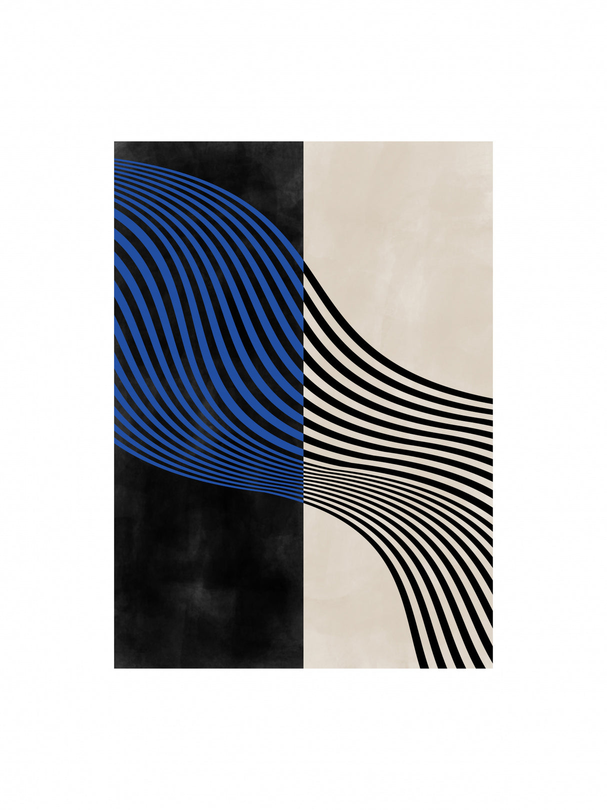 3x4 Aspectratio  Indigo37 Poster och Canvastavla