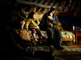 Intimity in a Mongolian Ger Poster och Canvastavla