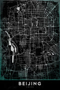 BEIJING Poster och Canvastavla