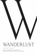 Wanderlust definition typography art Poster och Canvastavla
