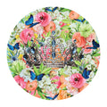 Candy Blooms &amp; Crown Poster och Canvastavla