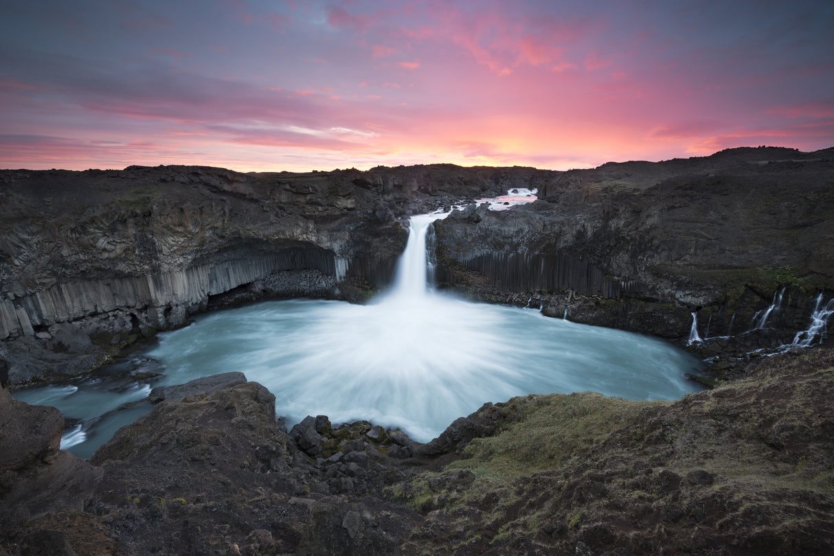 Aldeyarfoss Poster och Canvastavla