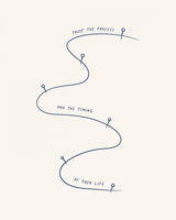 Trust The Process Poster och Canvastavla