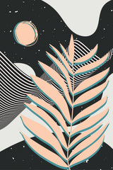 Palm Leaf Astrology Poster och Canvastavla