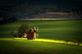 Chvalkovice Wind Mill Poster och Canvastavla