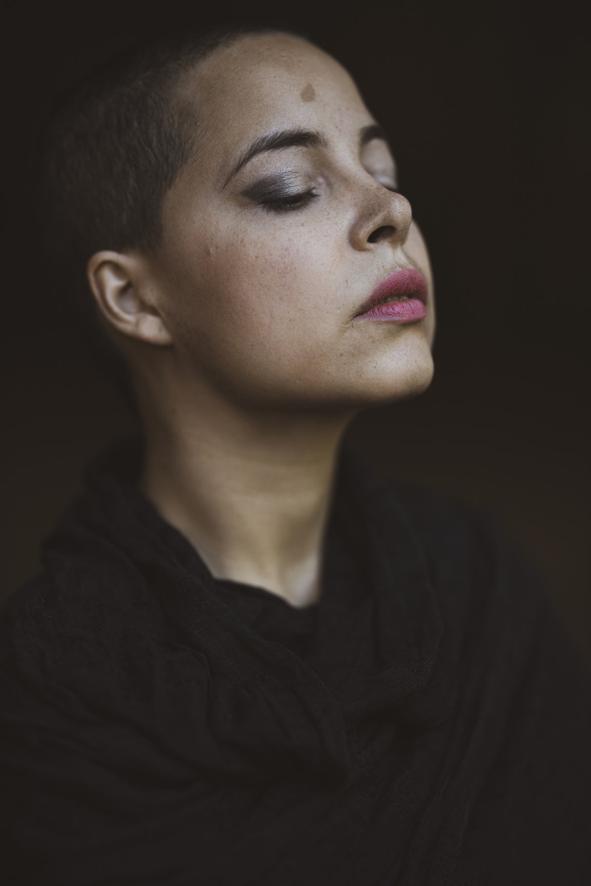 portrait of a young woman Poster och Canvastavla