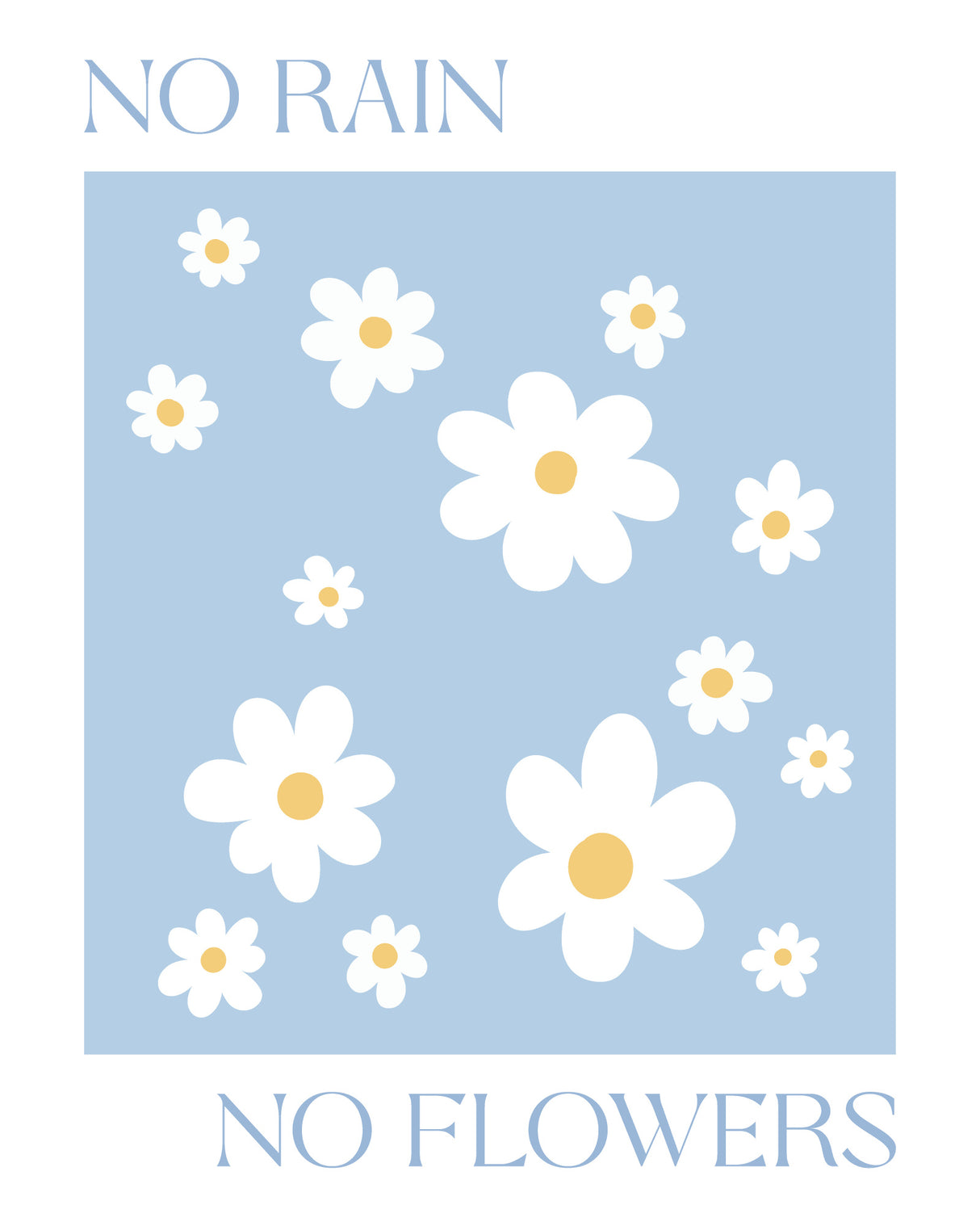 Flowers No4 Poster och Canvastavla