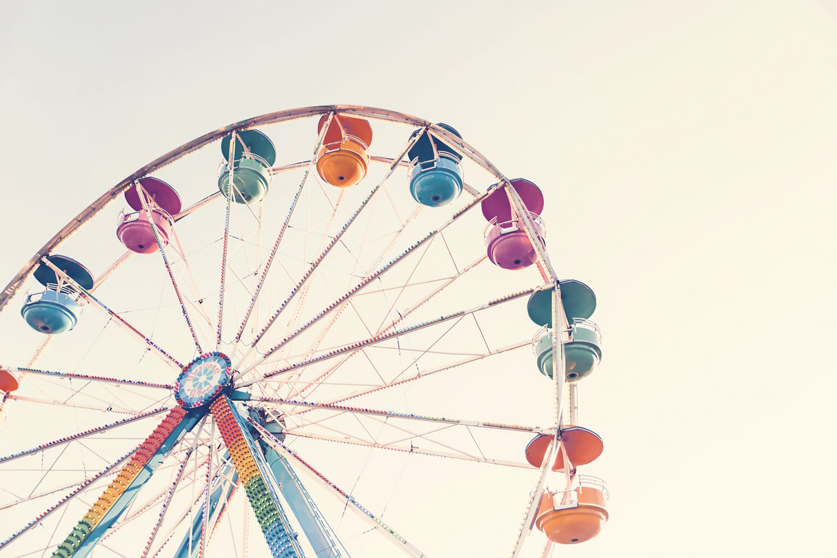 Ferris Wheel Poster och Canvastavla