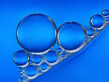 Sparkling Blue Poster och Canvastavla