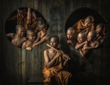 Monk monastery Poster och Canvastavla