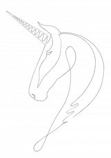 Unicorn Poster och Canvastavla