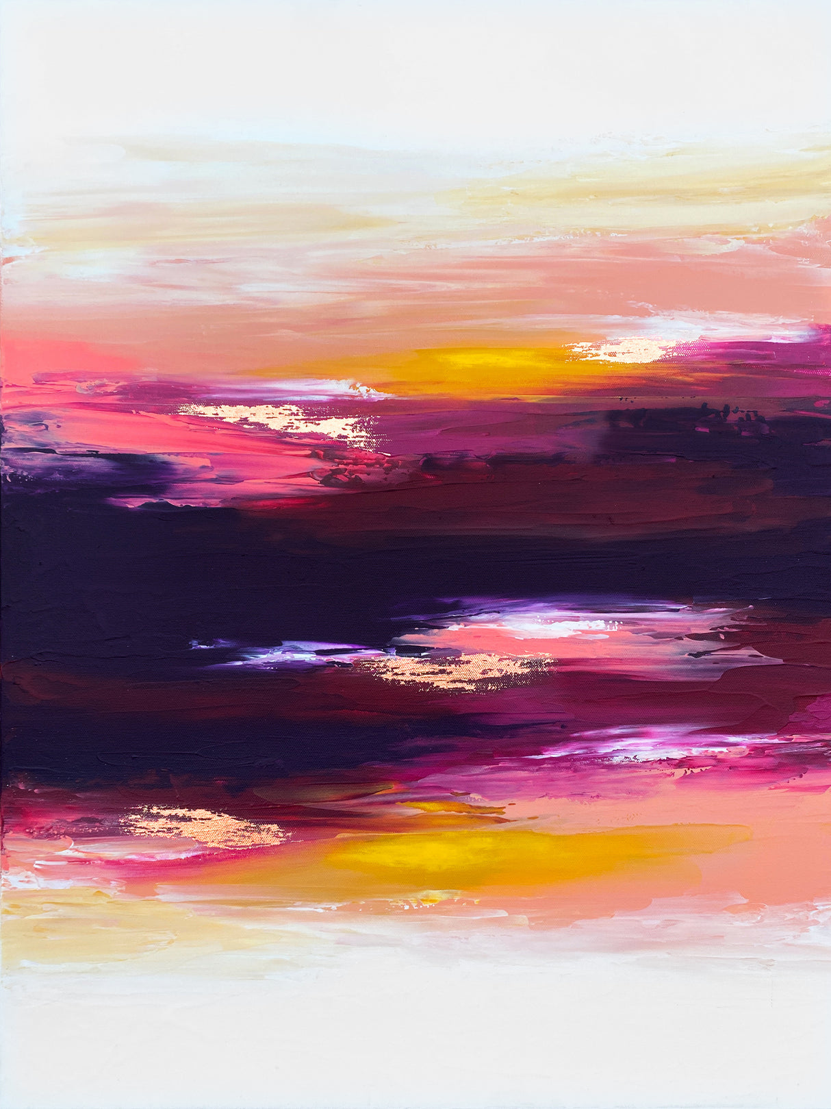 Spring Sunset Poster och Canvastavla
