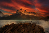 Mountain color Poster och Canvastavla