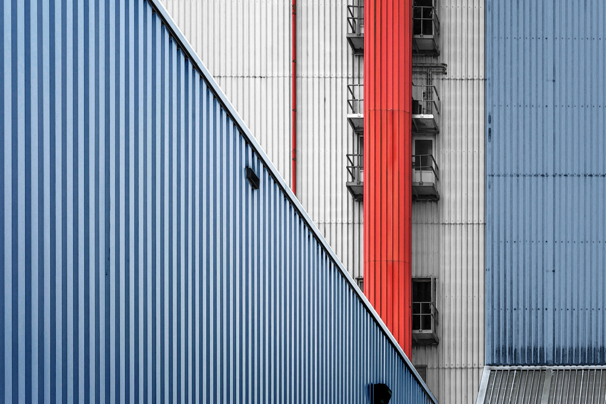 Industry in verticals Poster och Canvastavla