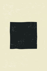 Black Minimal Shapes Series #3 Poster och Canvastavla