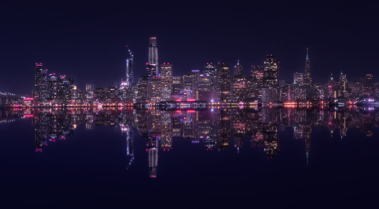 San Francisco night Poster och Canvastavla