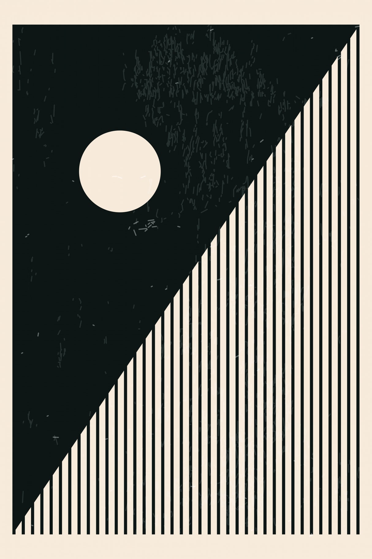 Minimal Abstract Series #10 Poster och Canvastavla