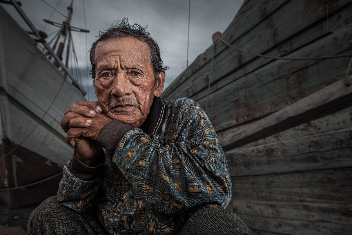 Jakarta Shipyard Poster och Canvastavla