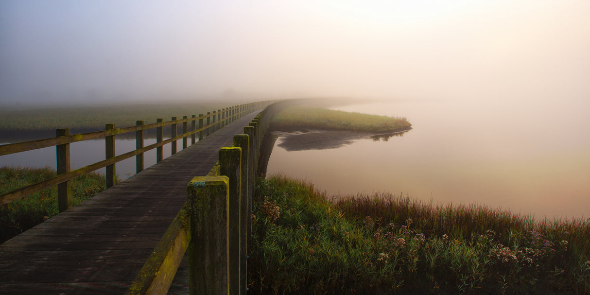 Walk in silence. Poster och Canvastavla