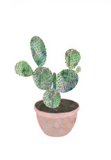 Boho scandi cactus 3 Poster och Canvastavla
