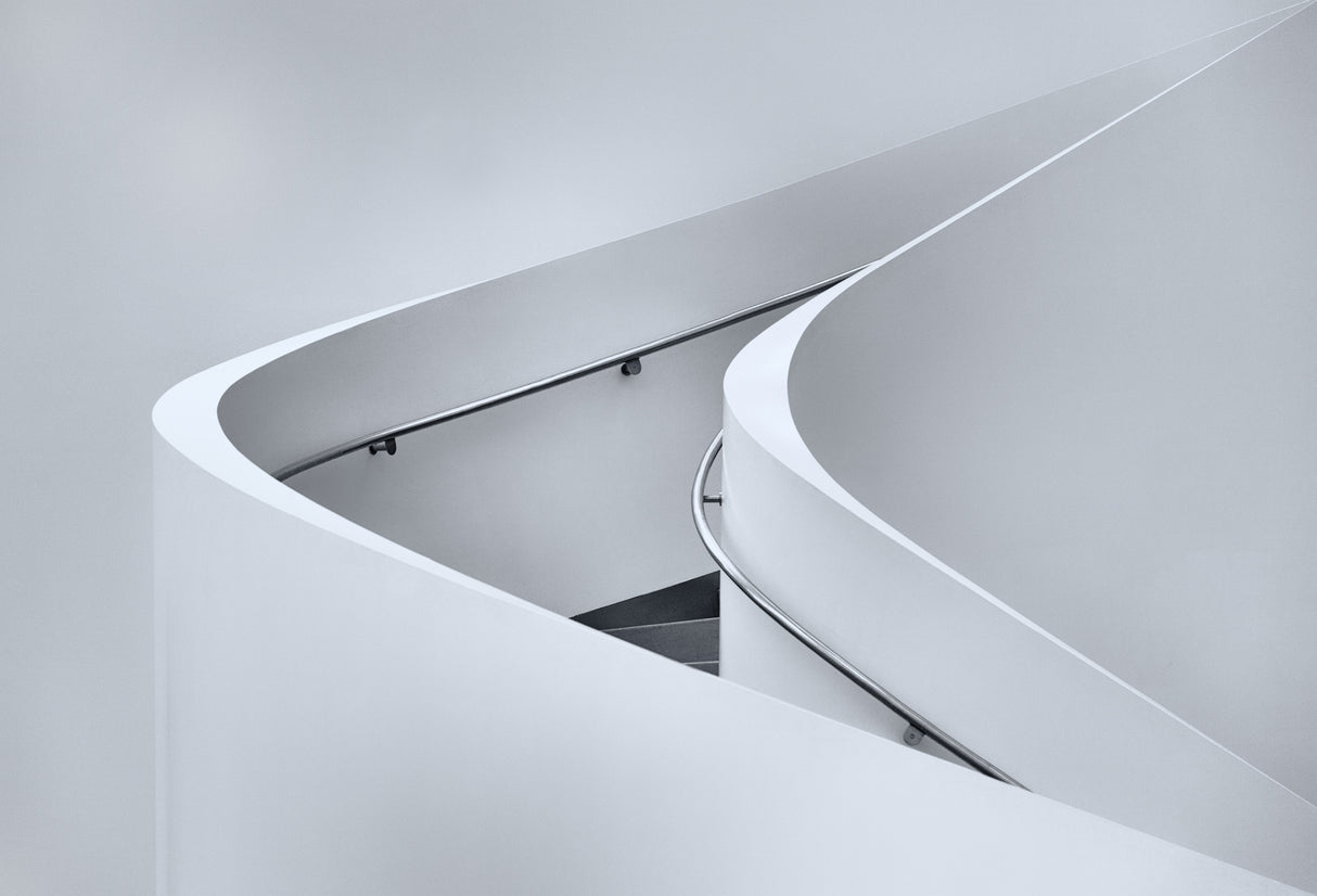 The Curved Stairs Poster och Canvastavla