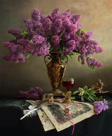 Still life with flowers Poster och Canvastavla