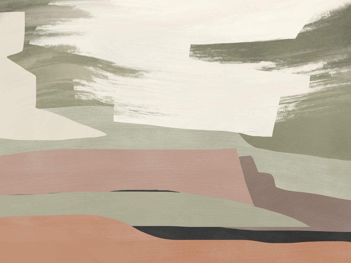 Abstract Landscape Study Poster och Canvastavla