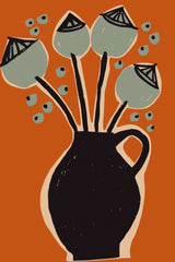 Vintage Vibes No 3 Poster och Canvastavla