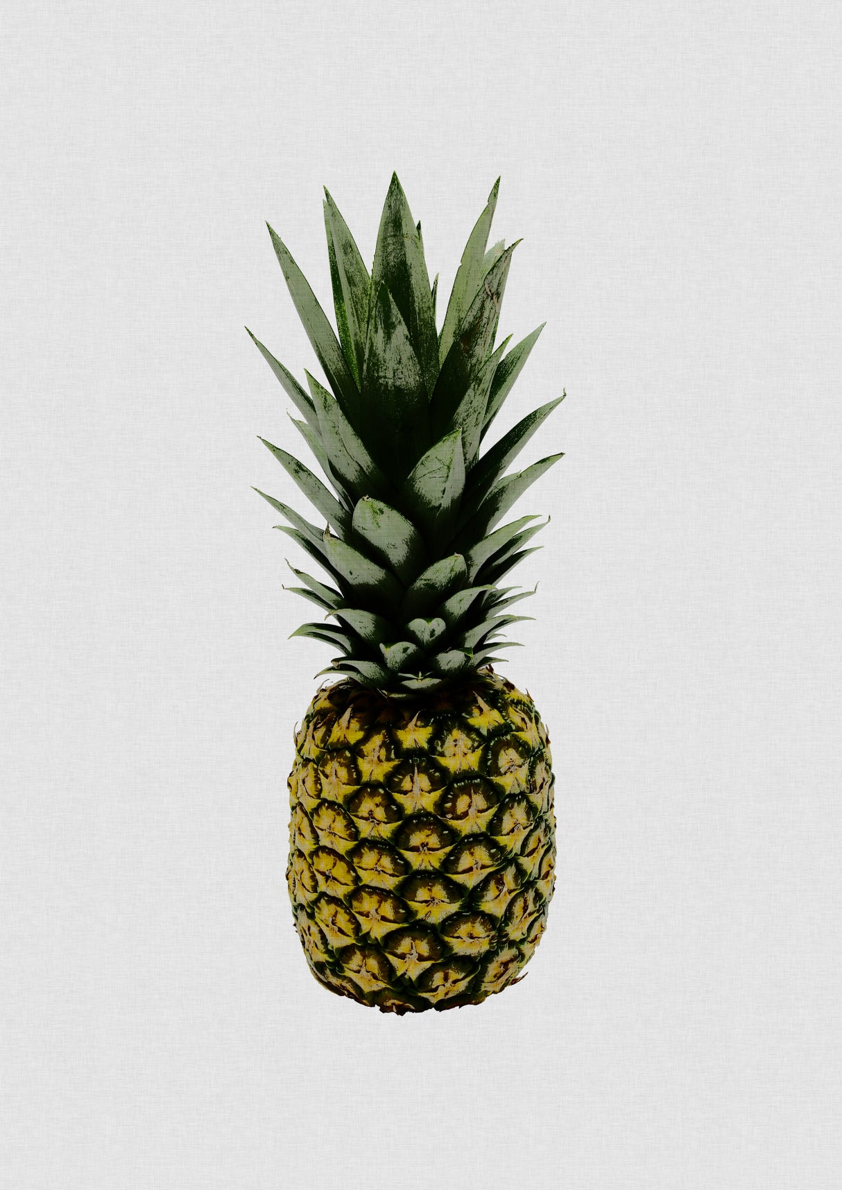 Pineapple Poster och Canvastavla