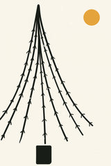 Boho Tree Poster och Canvastavla