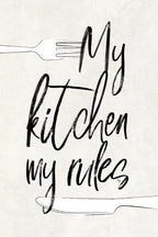 My Kitchen Poster och Canvastavla