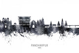 Pandharpur Skyline India Poster och Canvastavla