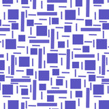 Shapely #2 Navy Blue Geometric Abstract Poster och Canvastavla