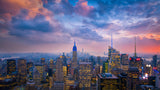 Top of The Rock Poster och Canvastavla