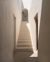 Whitewashed Steps Poster och Canvastavla