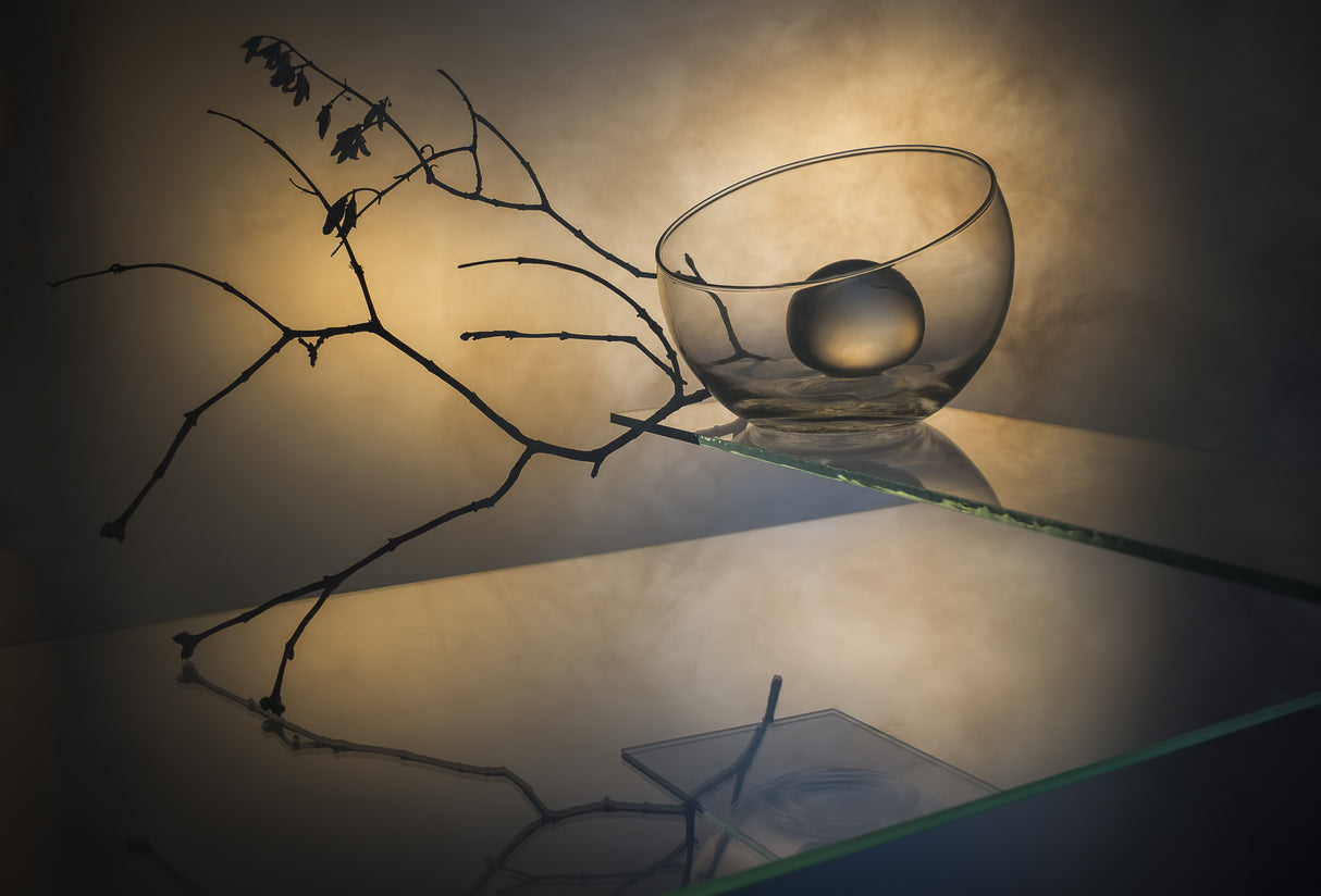 From the series "Experiments with glass" Poster och Canvastavla