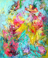 Joys Garden Poster och Canvastavla